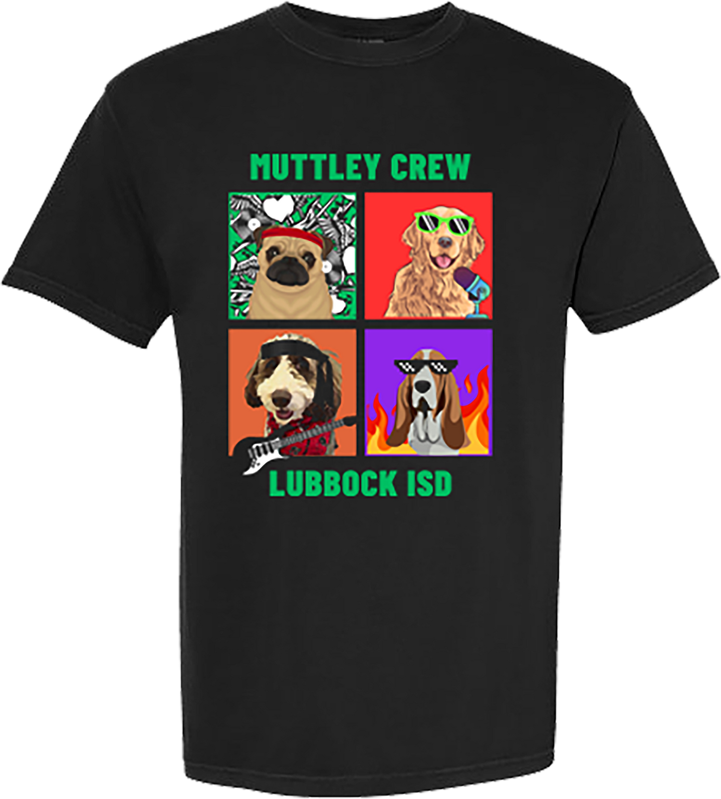 4 Dogs T-shirt
