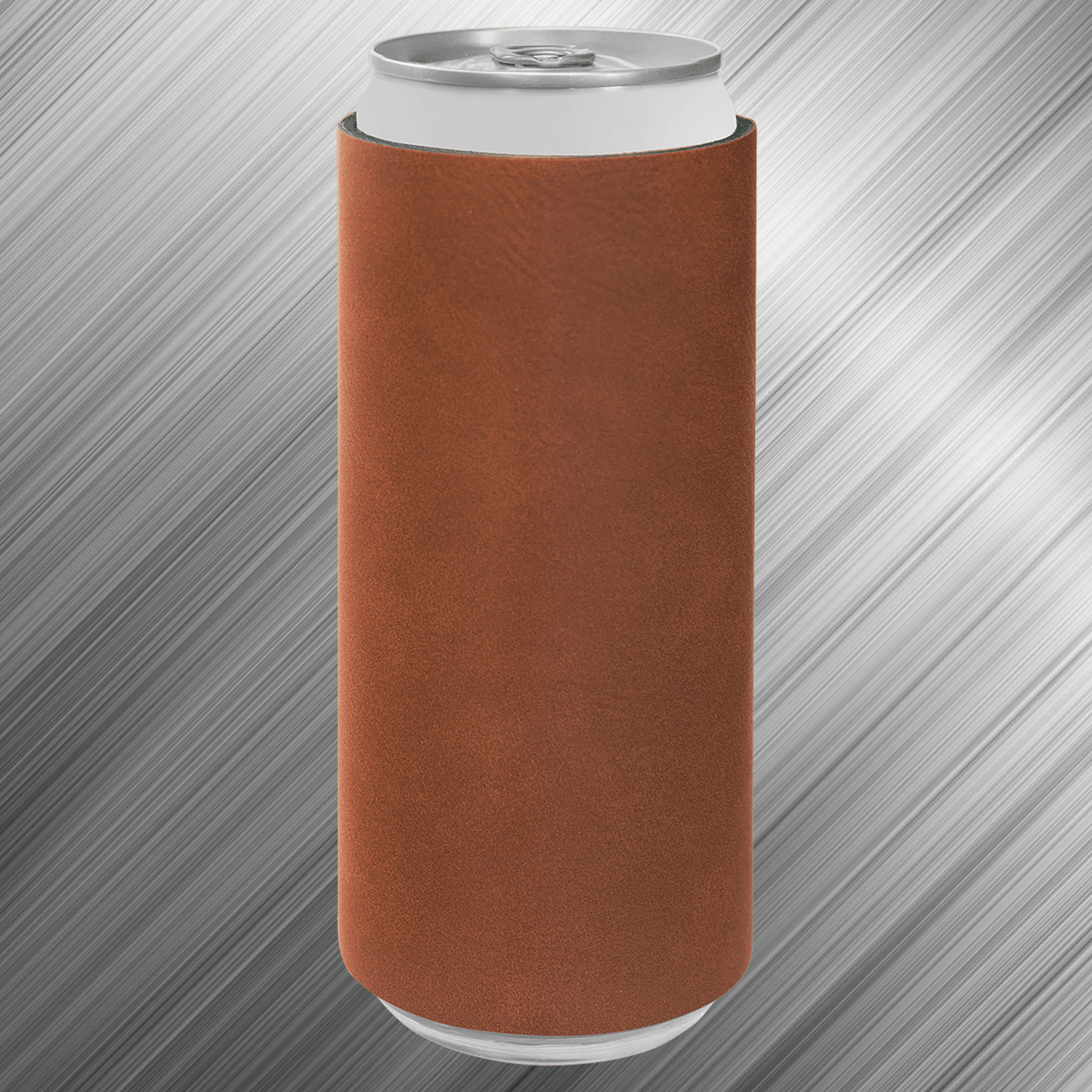 Leatherette Can Cooler
