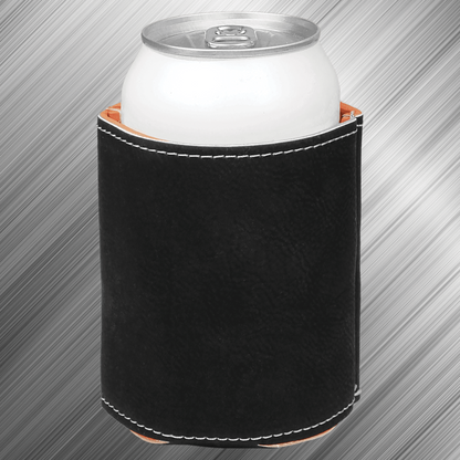 Leatherette Can Cooler