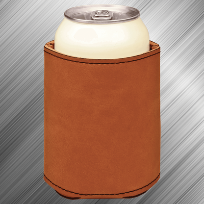 Leatherette Can Cooler