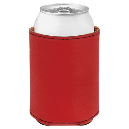 Leatherette Can Cooler