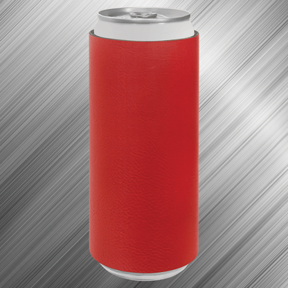 Leatherette Can Cooler