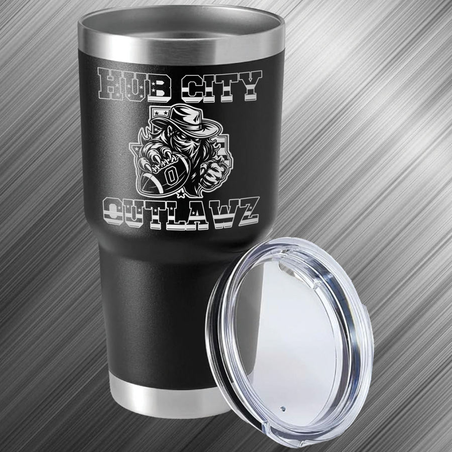 30oz Black Tumbler